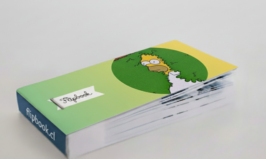 Flipbook Homero en arbustos